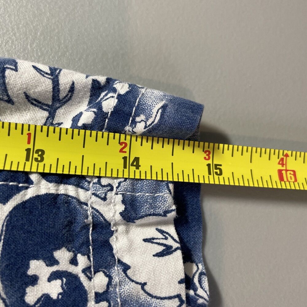 Enyce Clothing Co. Floral Shorts Pockets 90's Hip Hop Blue White Men's Size 40 - Picture 15 of 16